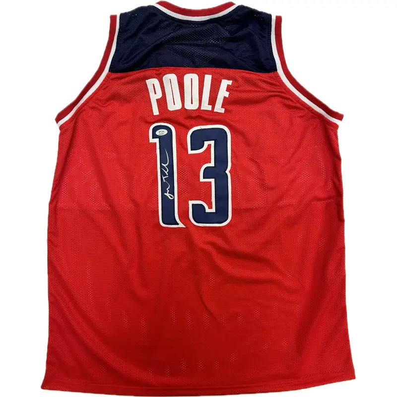 Jordan Poole signed jersey PSA/DNA Washington Wizards Autographed