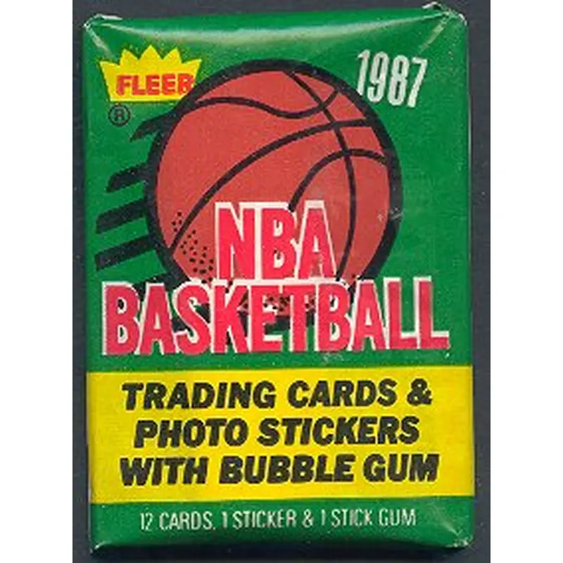 1987/88 Fleer Basketball Unopened Wax Pack
