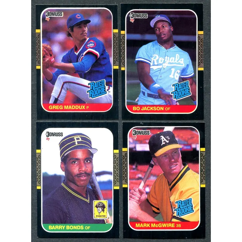 1987 Donruss Baseball Complete Set EX/MT NM (660) (24-528)