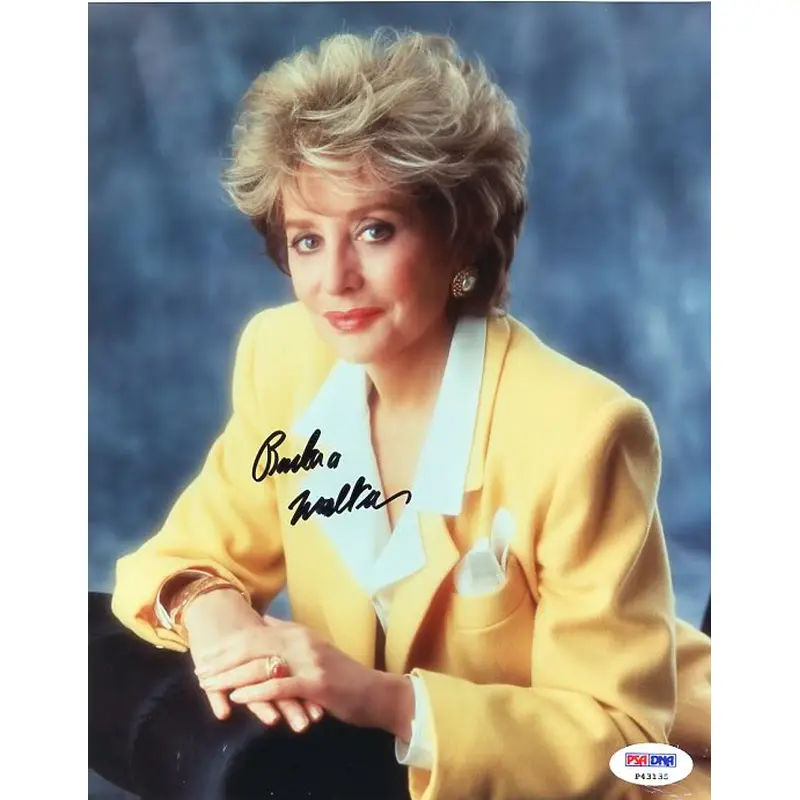 Barbara Walters 20/20 Signed Authentic 8X10 Photo Autograph PSA/DNA #P43135