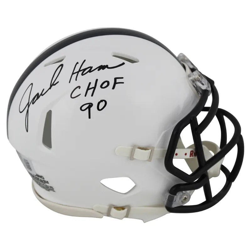 Penn State Jack Ham "CHOF 90" Authentic Signed Speed Mini Helmet BAS