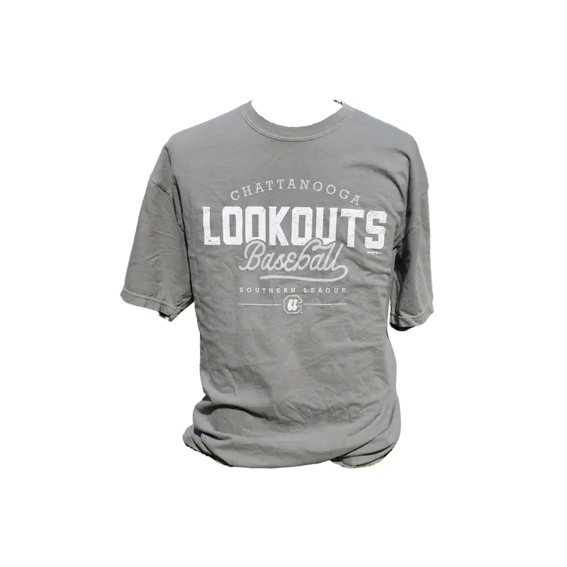 Chattanooga Lookouts Vintage Script Comfort Colors Tee
