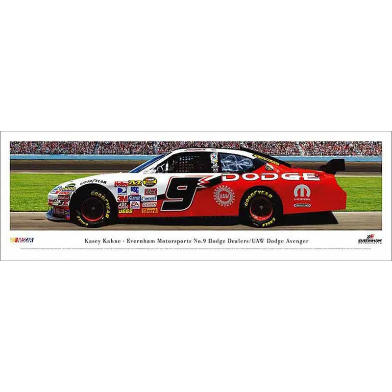 Kasey Kahne #9 Dodge Avenger Panorama - Blakeway 2007