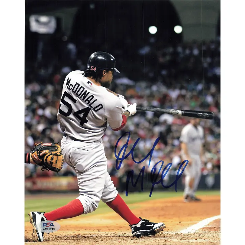 Darnell Mcdonald signed 8x10 photo PSA Autographed Baseball