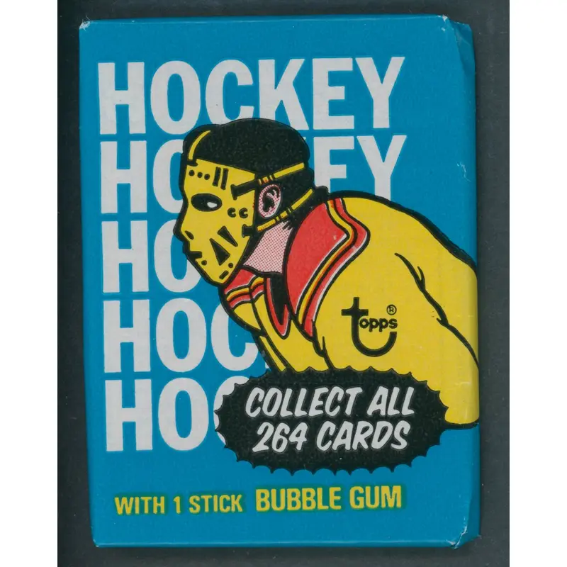 1974/75 Topps Hockey Unopened Wax Pack