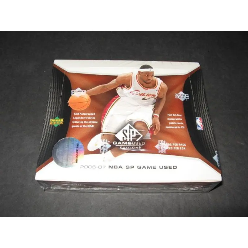 2006/07 Upper Deck SP Game Used Basketball Box (Hobby)