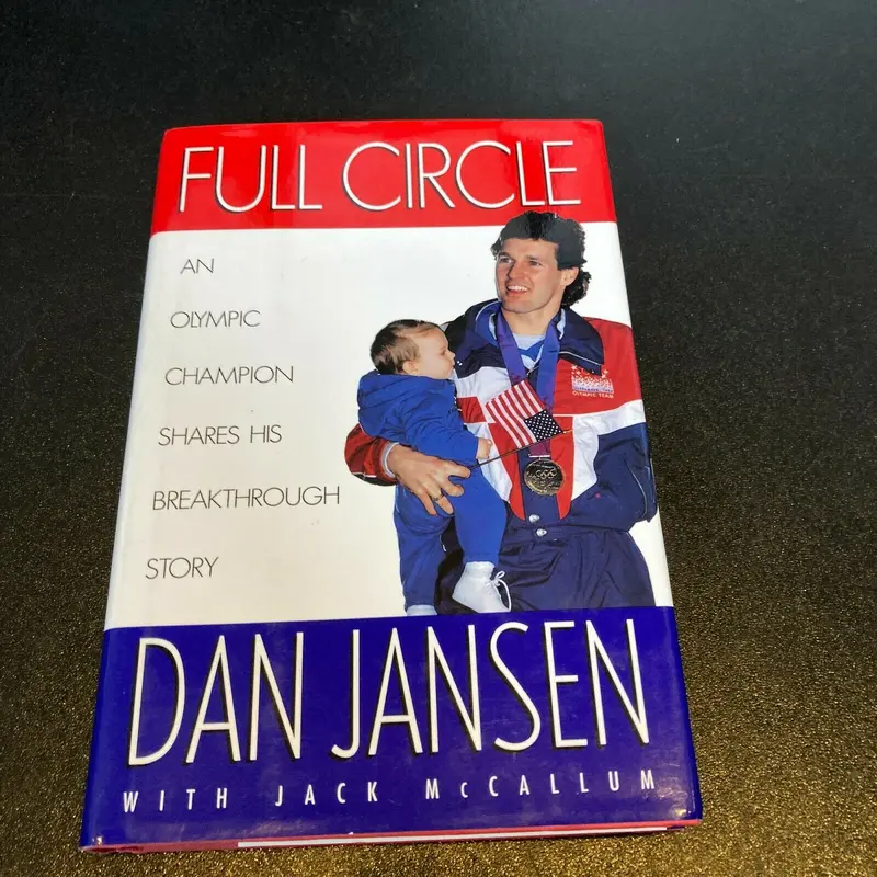 Dan Jansen Full Circle Signed Autographed Book