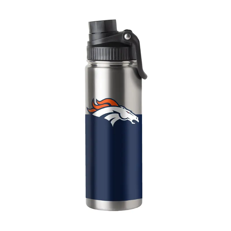 Denver Broncos Colorblock 21oz Twist Top Bottle
