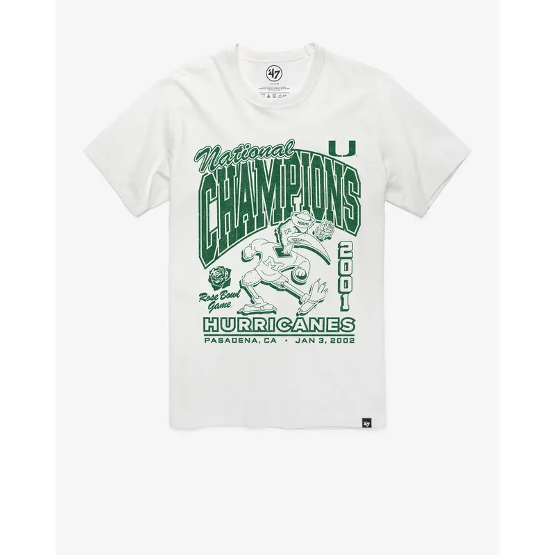 MIAMI HURRICANES MONOCHROME '47 FRANKLIN TEE