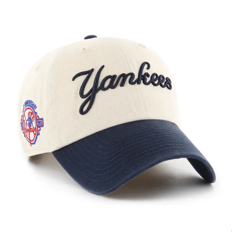 NEW YORK YANKEES COOPERSTOWN BALLPARK SCRIPT SHOT '47 CLEAN UP