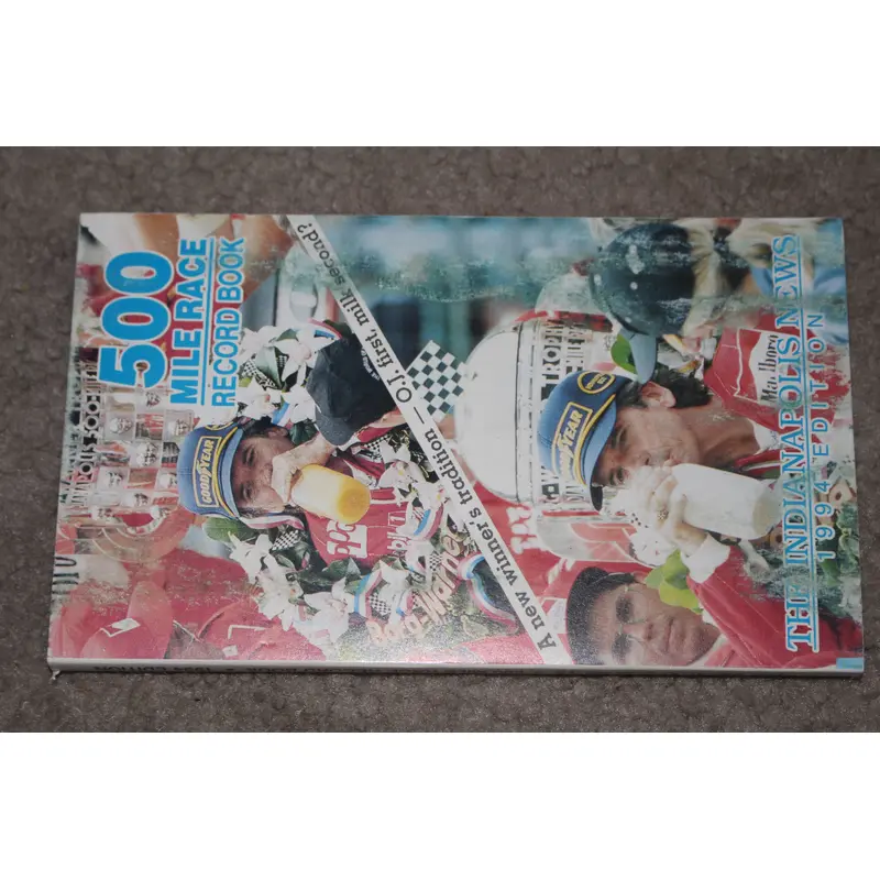1994 Indianapolis News 500 Mile Race Record Book