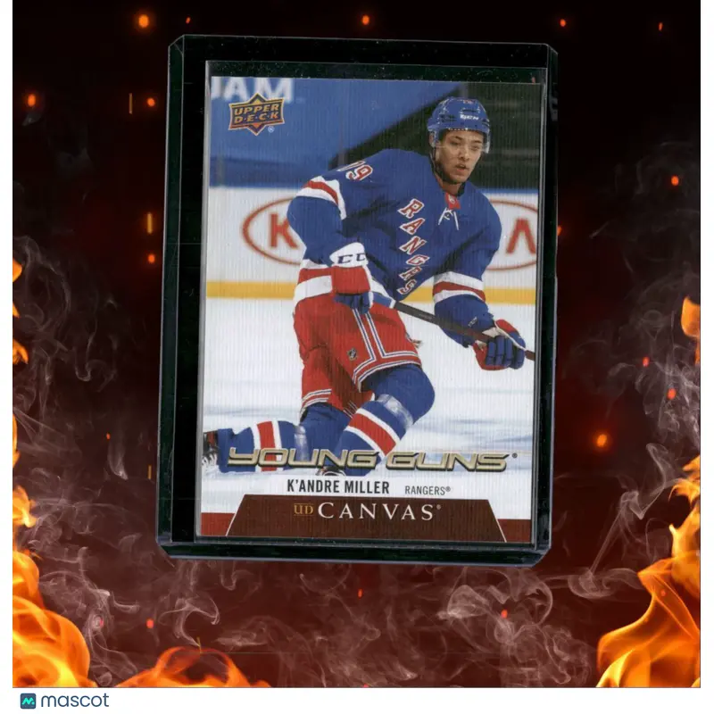 2020-21 Upper Deck K'Andre Miller UD Canvas Young Guns Rookie #C235