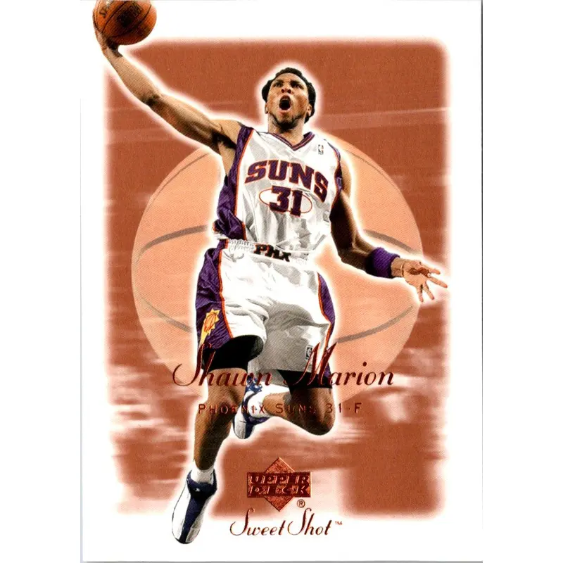 2001 Upper Deck Sweet Shot Shawn Marion #68