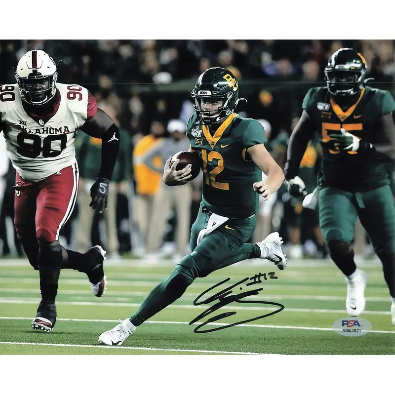 Charles Brewer signed 8x10 photo PSA/DNA Baylor Autographed
