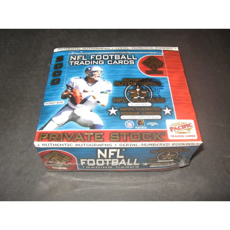 2000 Pacific Private Stock Football Box (Hobby)