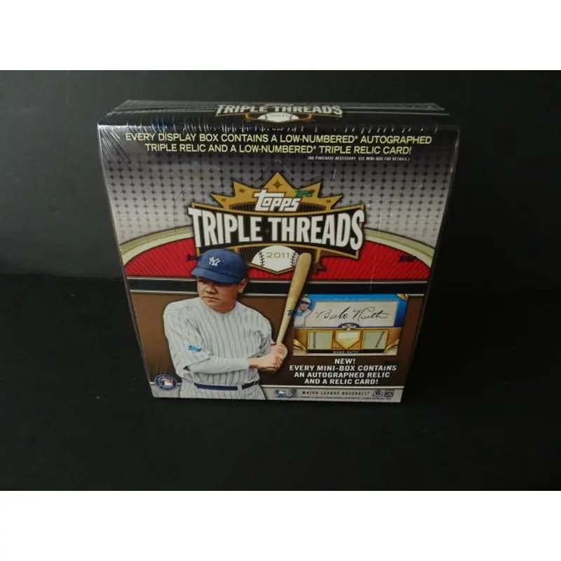 2011 Topps Triple Threads Baseball Box (Hobby)