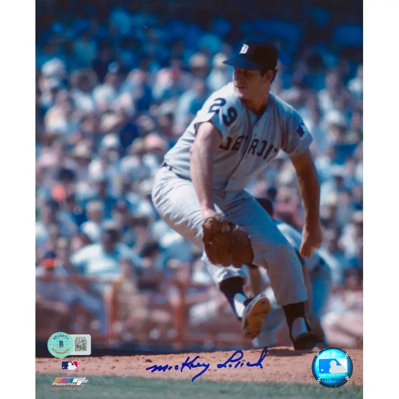 Tigers Mickey Lolich Authentic Signed 8x10 Photo Autographed BAS #BL91219