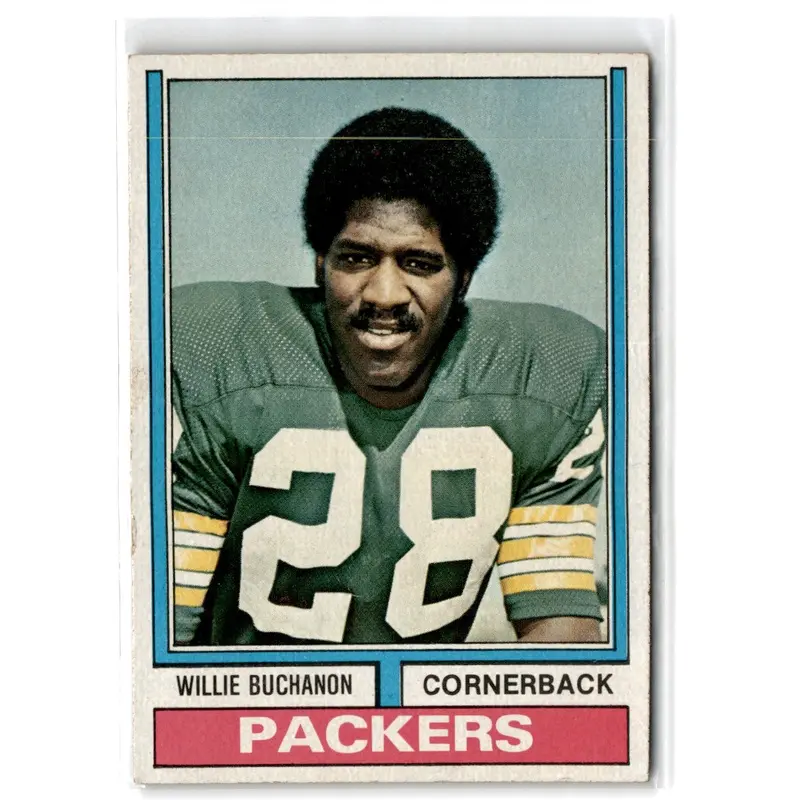 1974 Topps Willie Buchanon #292 Rookie