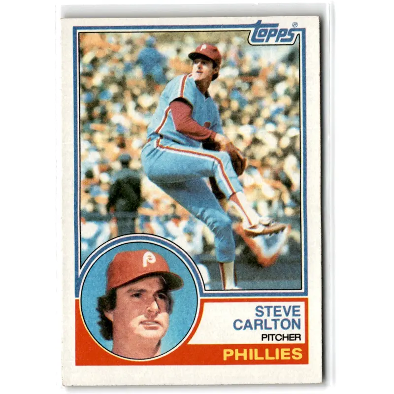 1983 Topps Steve Carlton #70