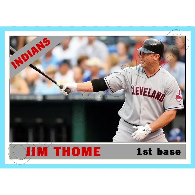 Jim Thome 1966 Topps Custom Card - 4460