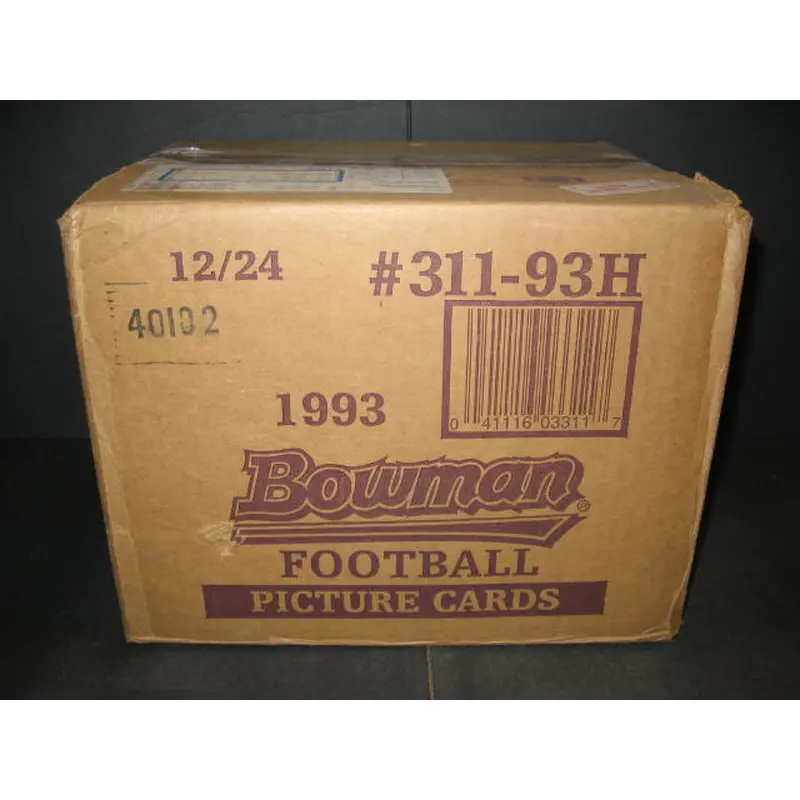 1993 Bowman Football Case (Hobby) (12 Box)