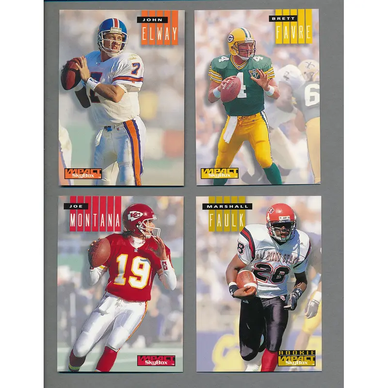 1994 Skybox Impact Football Complete Set (300) NM/MT MT