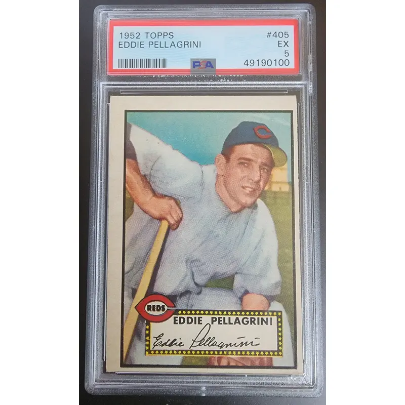 Eddie Pellagrini 1952 Topps #405 PSA 5