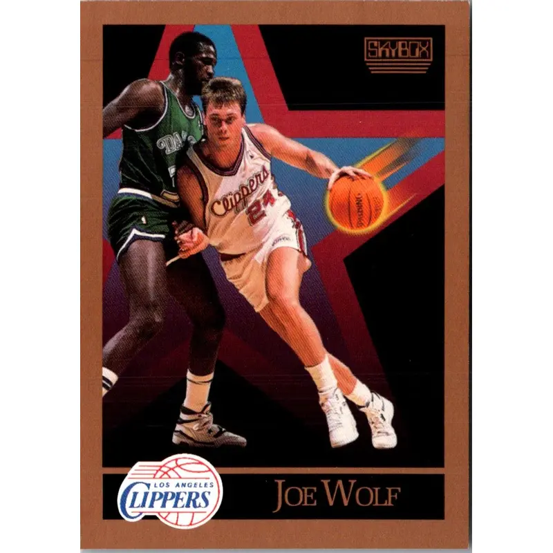 1990 SkyBox Joe Wolf #133
