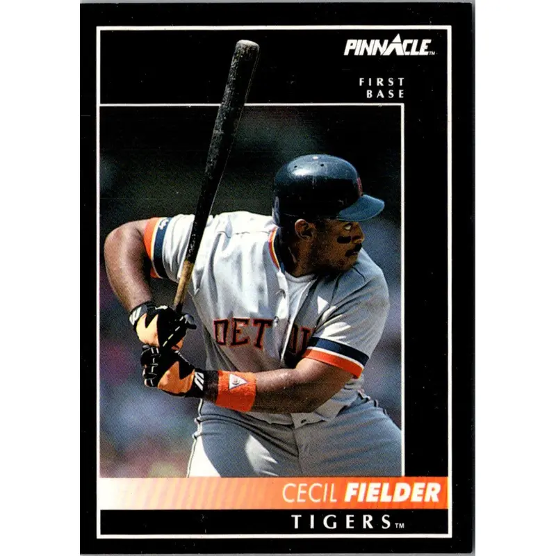 1992 Pinnacle Cecil Fielder #4