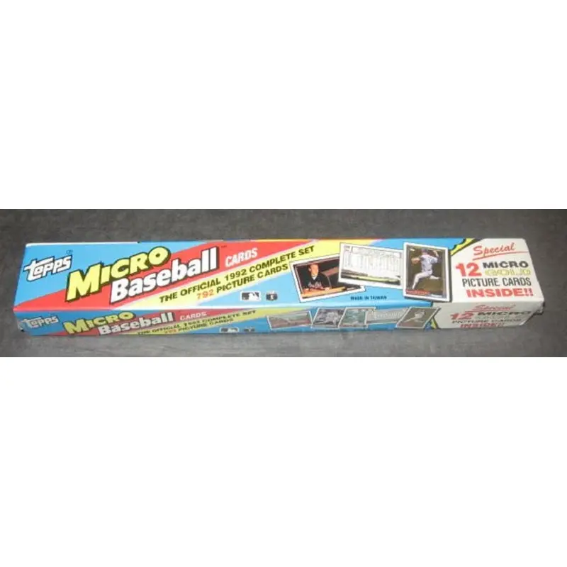 1992 Topps Baseball Micro Factory Set