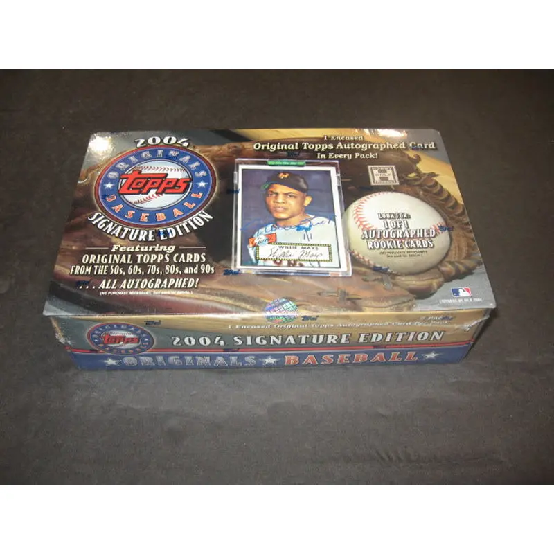 2004 Topps Originals Signature Edition Baseball Box (Hobby)
