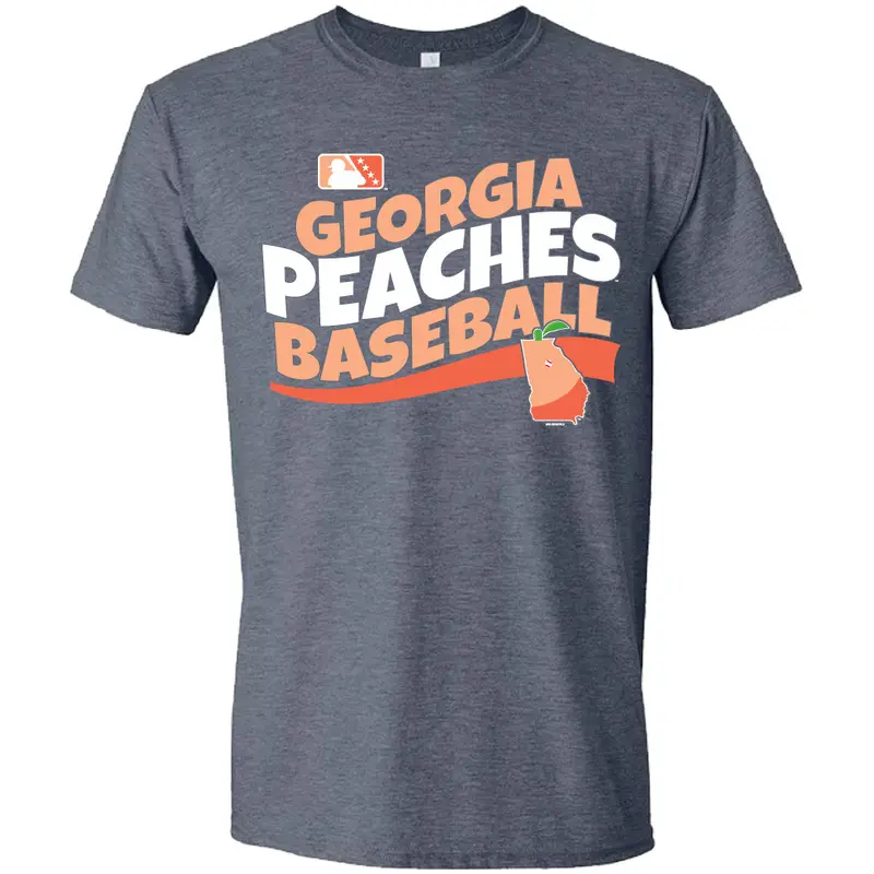 Gwinnett Stripers Bimm Ridder  Peaches GoGo Tee