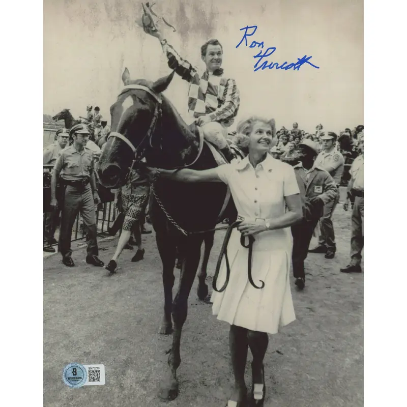 Ron Turcotte Authentic Signed 8x10 Photo Autographed BAS #BN73210