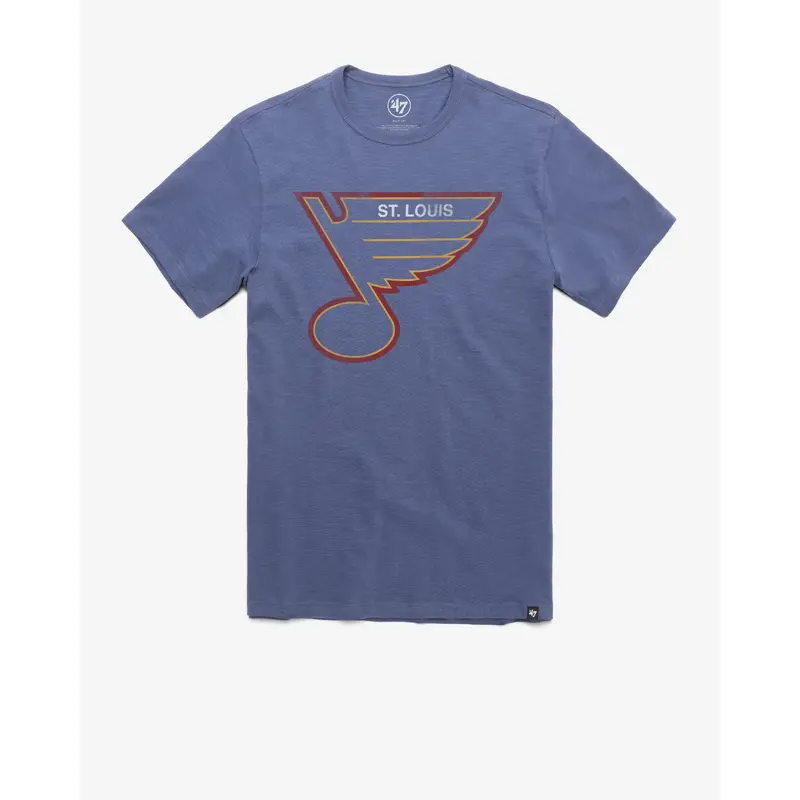 ST. LOUIS BLUES VINTAGE GRIT '47 SCRUM TEE