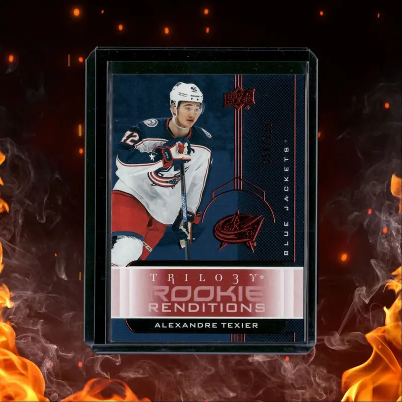 2019-20 Upper Deck Trilogy Rookie Renditions Red Alexandre Texier 356/799 #RR-20