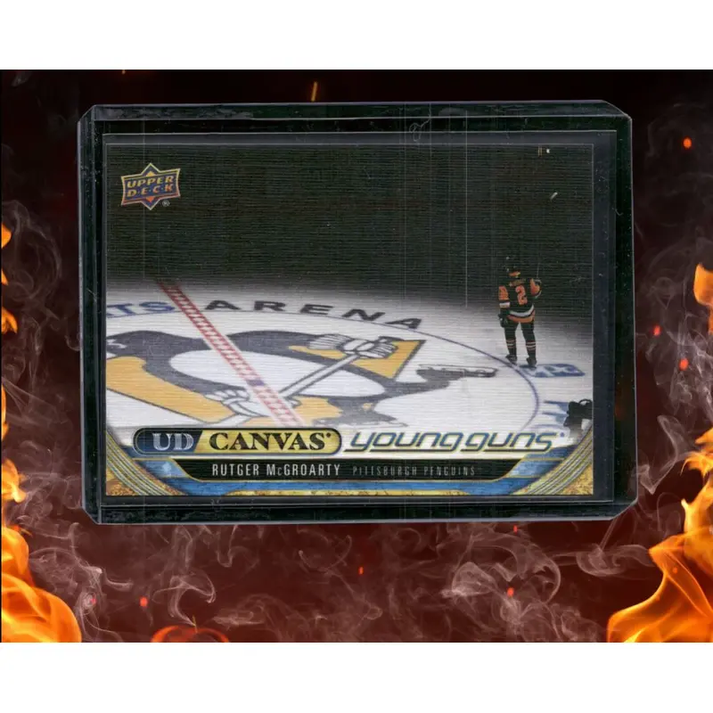 2024-25 Upper Deck Rutger McGroarty Canvas Young Guns Rookie #C228