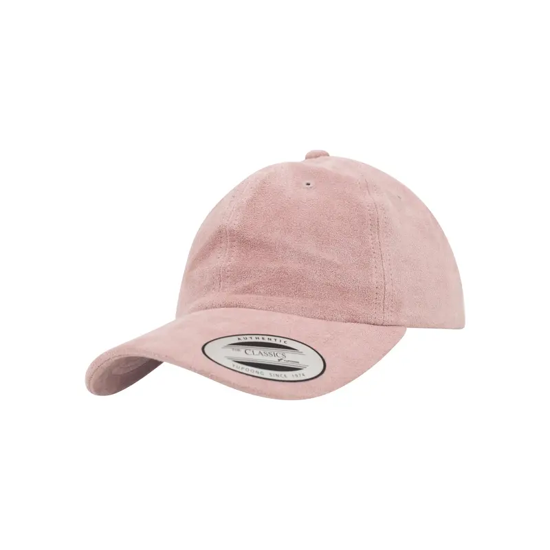 Low Profile Velours Cap - Light Rose