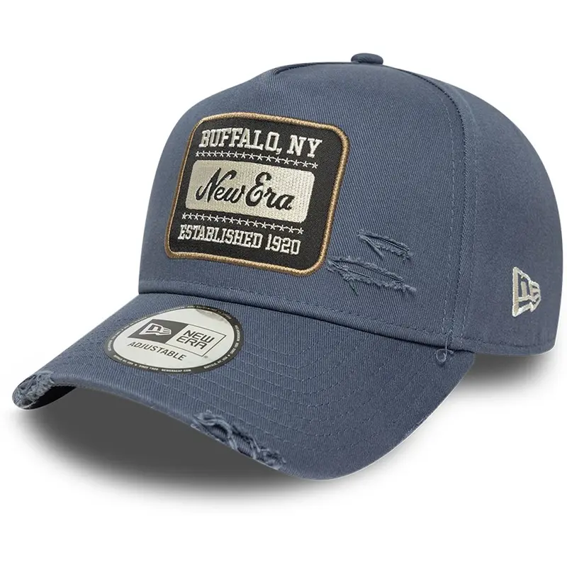 New Era - Patch Wash - E-Frame Cap - Dark Blue