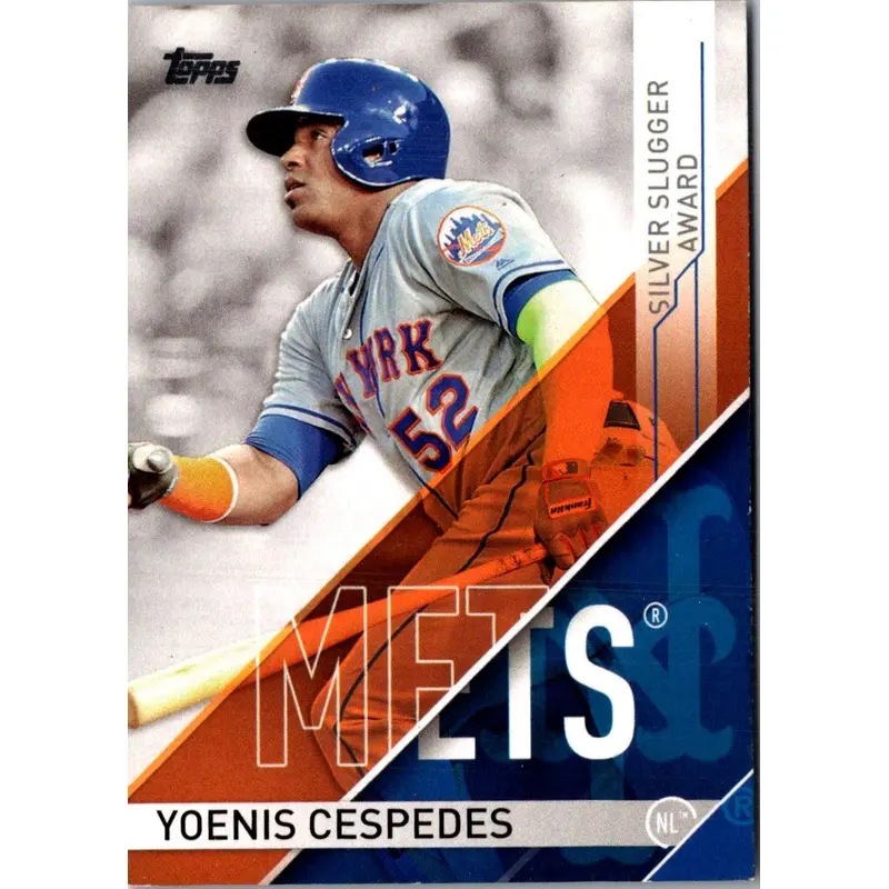 2017 Topps Silver Slugger Awards Yoenis Cespedes #SS-16