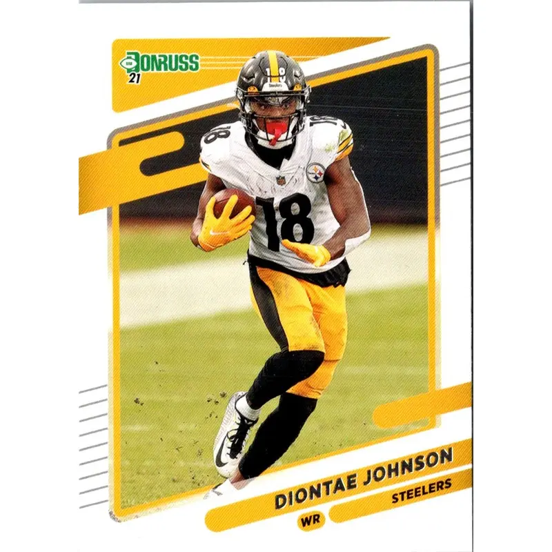 2021 Donruss Diontae Johnson #25