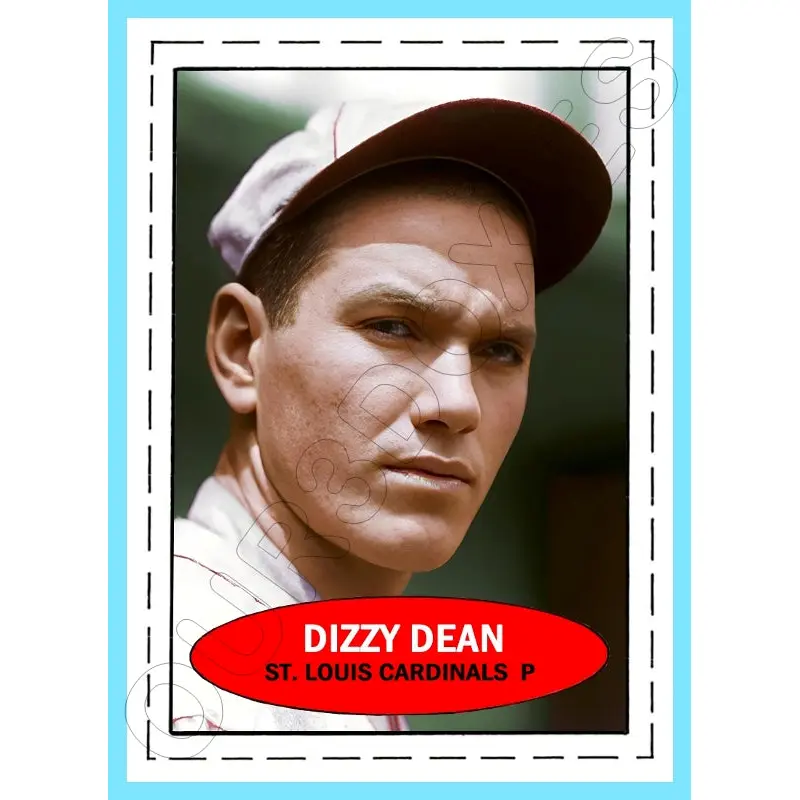 Dizzy Dean 1971 Bazooka Custom Card - 4665