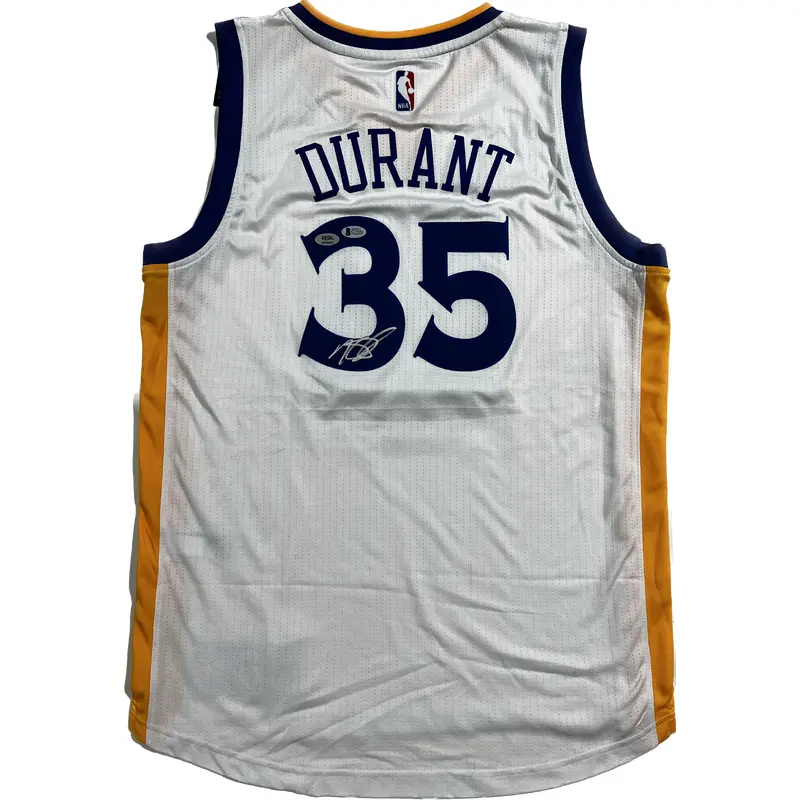 Kevin Durant signed jersey PSA/BAS Beckett Golden State Warriors Autographed