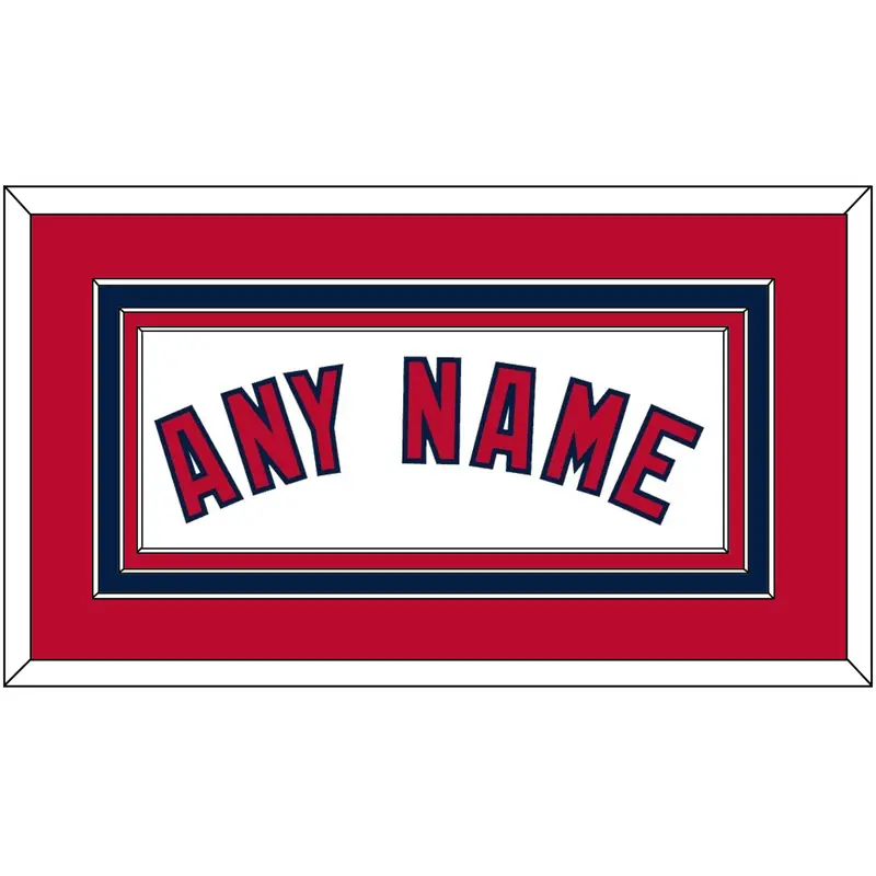 Washington Name - Home White - Triple Mat 2