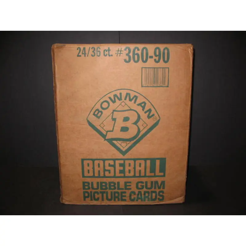 1990 Bowman Baseball Unopened Wax Case (24 Box)