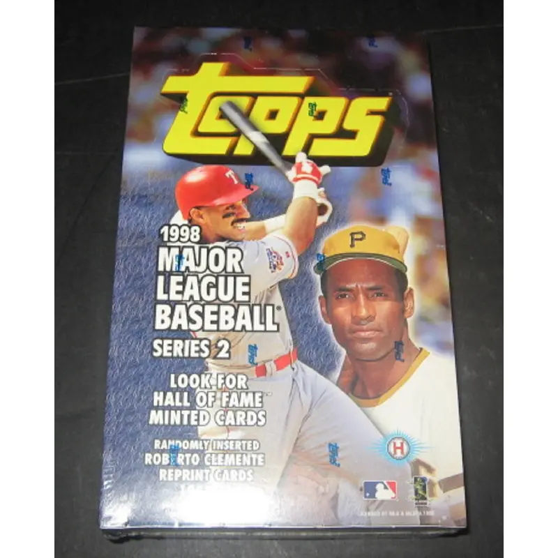 1998 Topps Baseball Series 2 Box (Hobby)