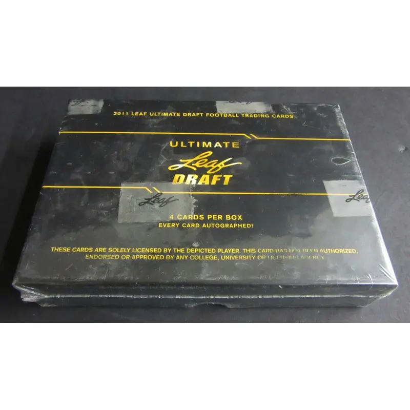 2011 Leaf Ultimate Draft Football Box