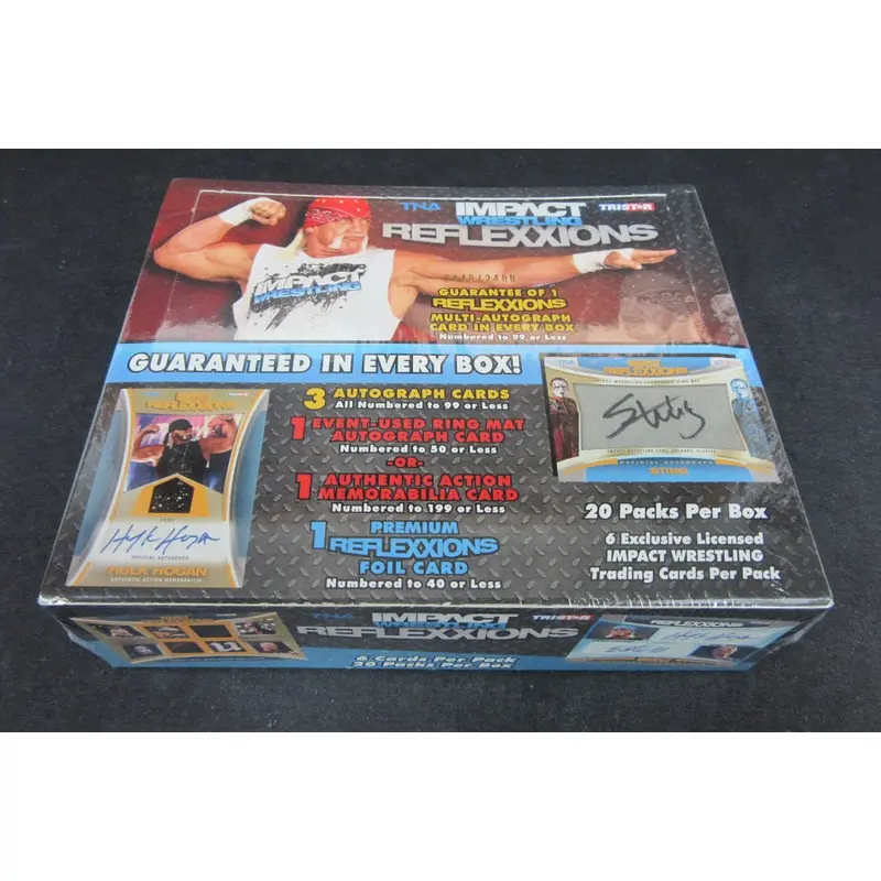 2012 TriStar TNA Impact Reflexxions Wrestling Cards Box