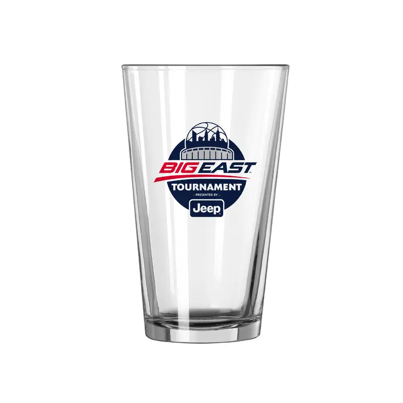 Big East Men's Tournament Logo 16oz Pint Glass