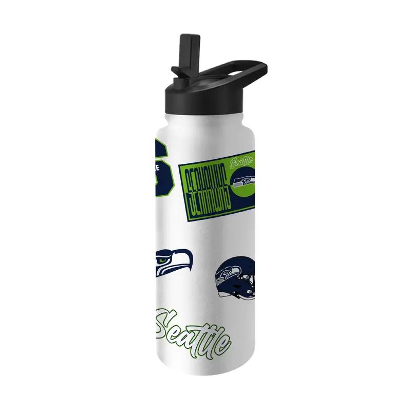 Seattle Seahawks Dreamweave 34oz Quencher Bottle