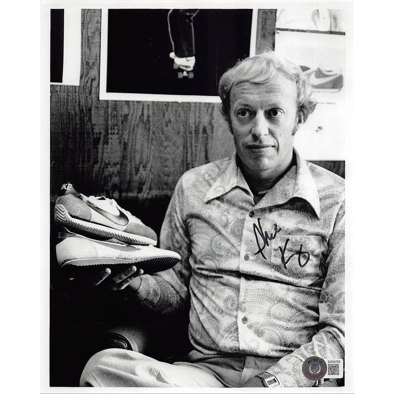 Phil Knight Authentic Signed 8x10 Photo Autographed BAS #BJ054760